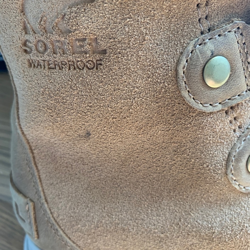Sorel Explorer Lace-Up Waterproof Suede Boots - Picture 9 of 12